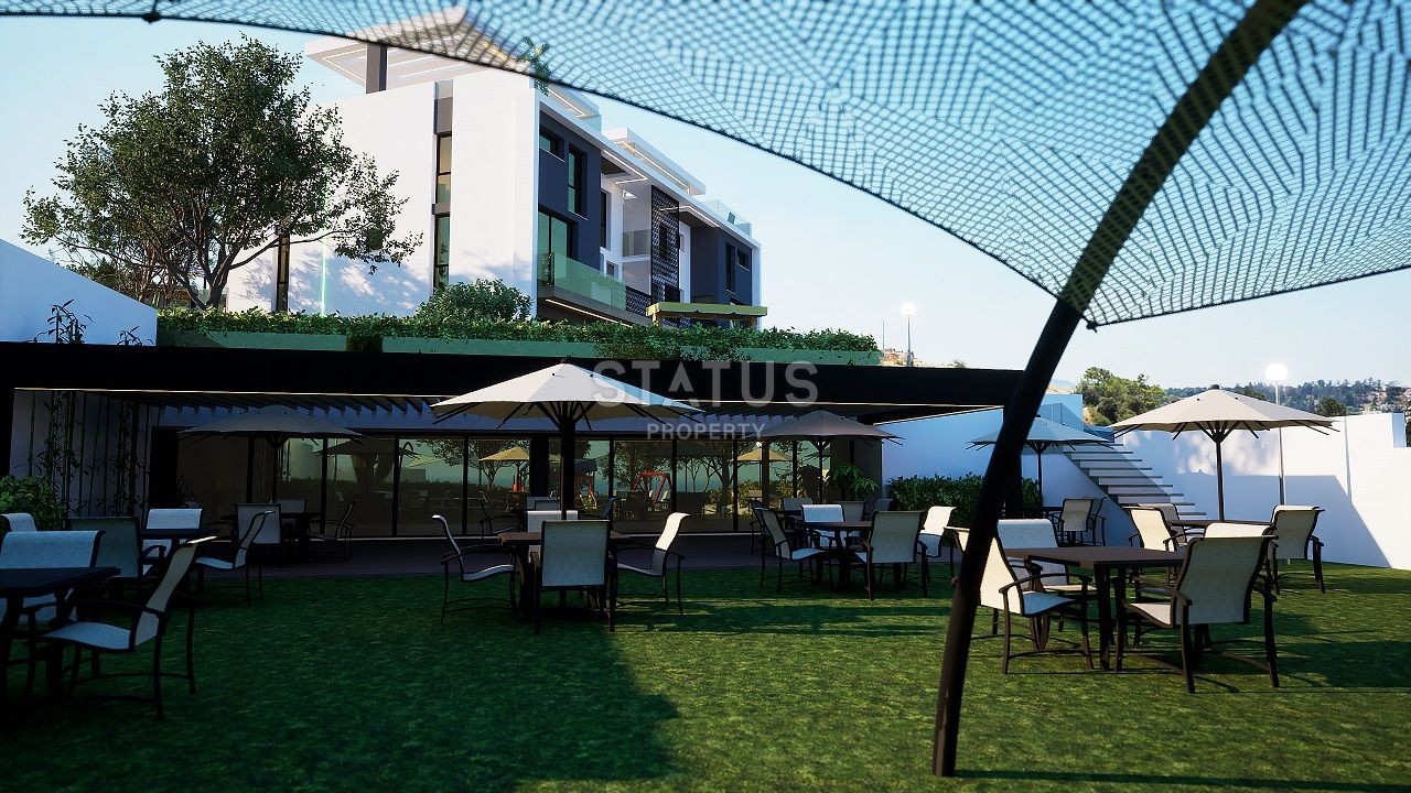 Квартира 1+1 (45 м2 ) с террасой (15 м2 ) в красивом комплексе в Эсентепе фото 9