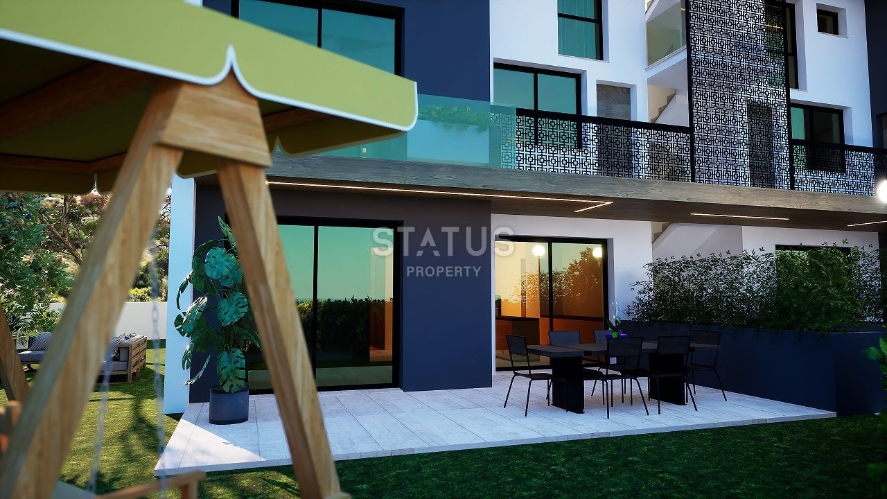 Квартира 1+1 (45 м2 ) с террасой (15 м2 ) в красивом комплексе в Эсентепе фото 13