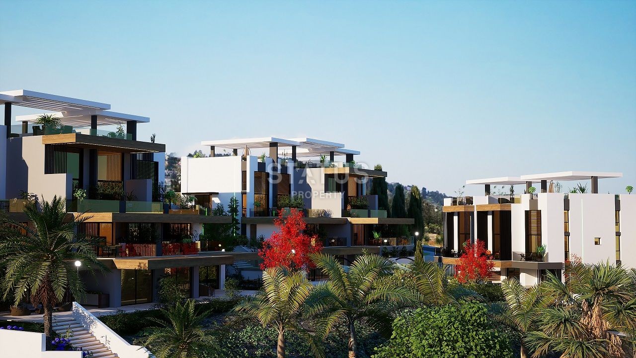 Квартира 2+1 (65 м2 ) с  верхней террасой (37 м2 ) в красивом комплексе в Эсентепе фото 10