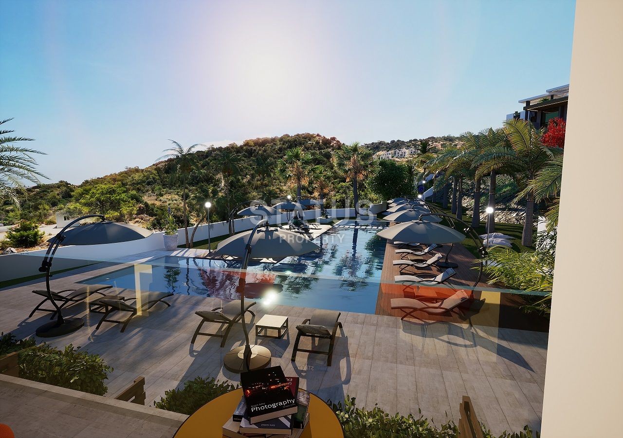 Квартира 2+1 (65 м2 ) с  верхней террасой (37 м2 ) в красивом комплексе в Эсентепе фото 20