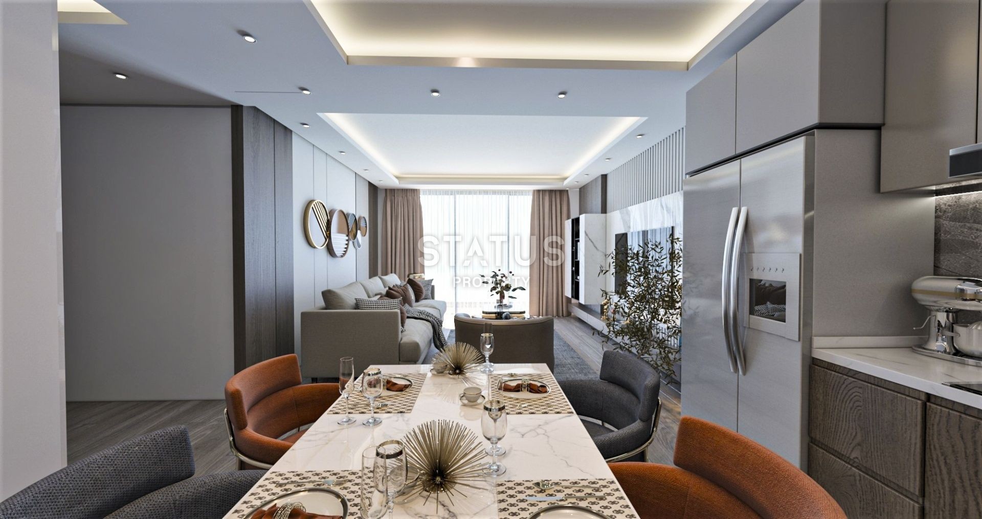 Двухкомнатная квартира 67  м? в 850 метрах от пляжа &quot;Лонг бич&quot; фото 27