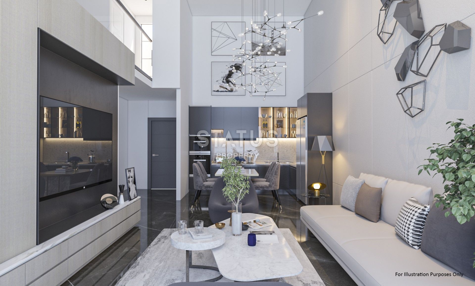 Three-room apartment 99 m? Duplex 850 meters from the beach "Long Beach" фото 28