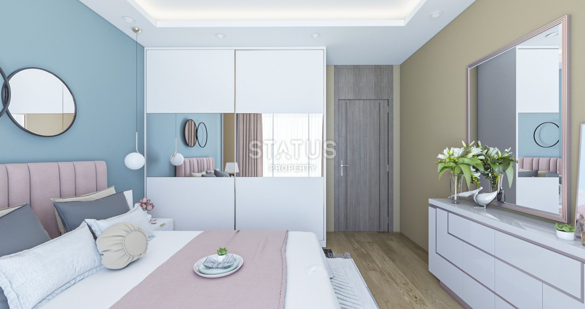 Three-room apartment 88 m? with a large balcony 850 meters from the beach "Long Beach" фото 5