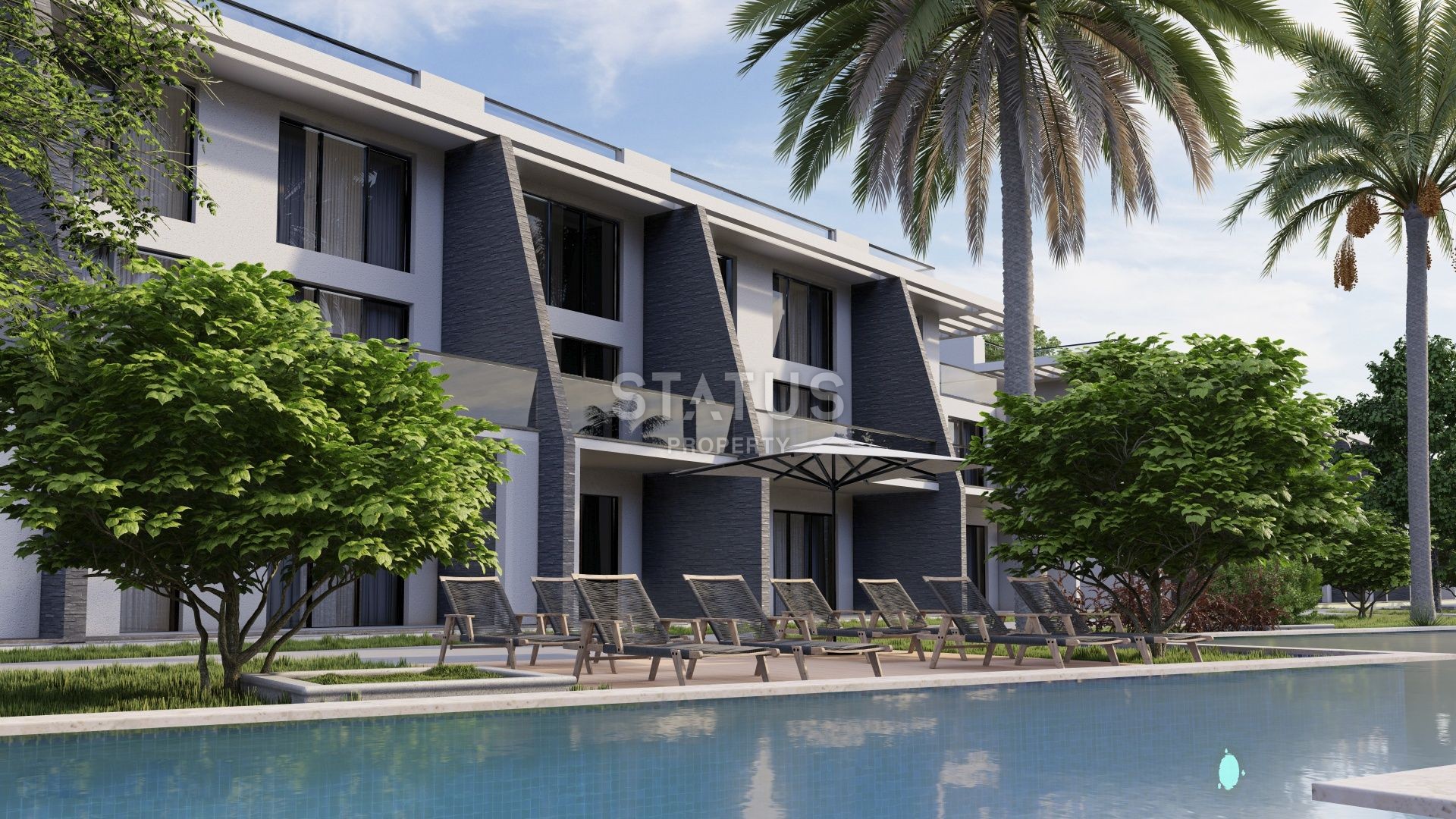 Three-room apartment 88 m? with a large balcony 850 meters from the beach "Long Beach" фото 15