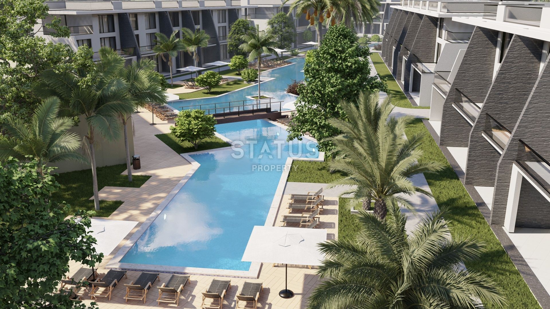 Three-room apartment 88 m? with a large balcony 850 meters from the beach "Long Beach" фото 16