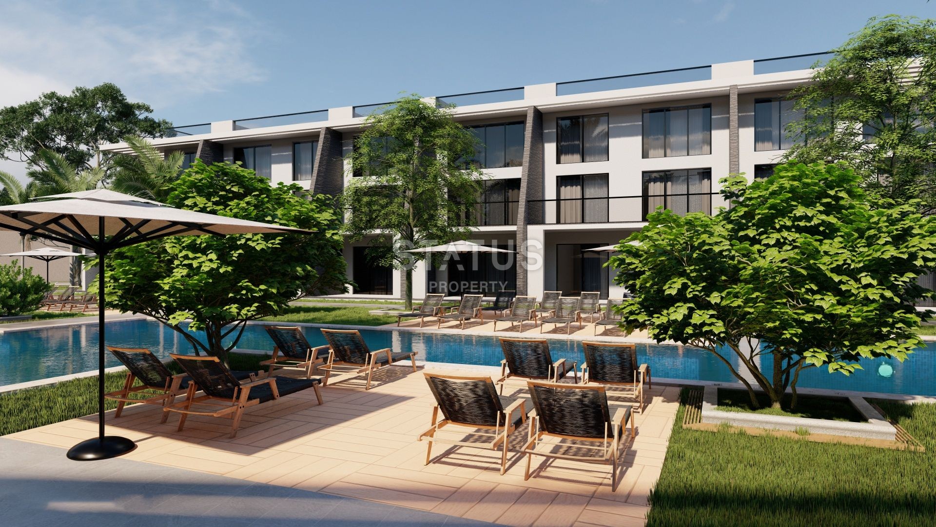 Three-room apartment 88 m? with a large balcony 850 meters from the beach "Long Beach" фото 28