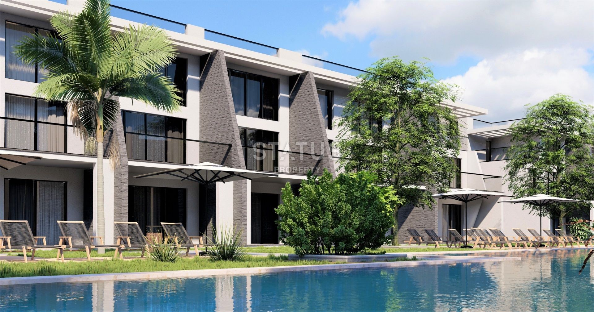 Three-room apartment 88 m? with a large balcony 850 meters from the beach "Long Beach" фото 29