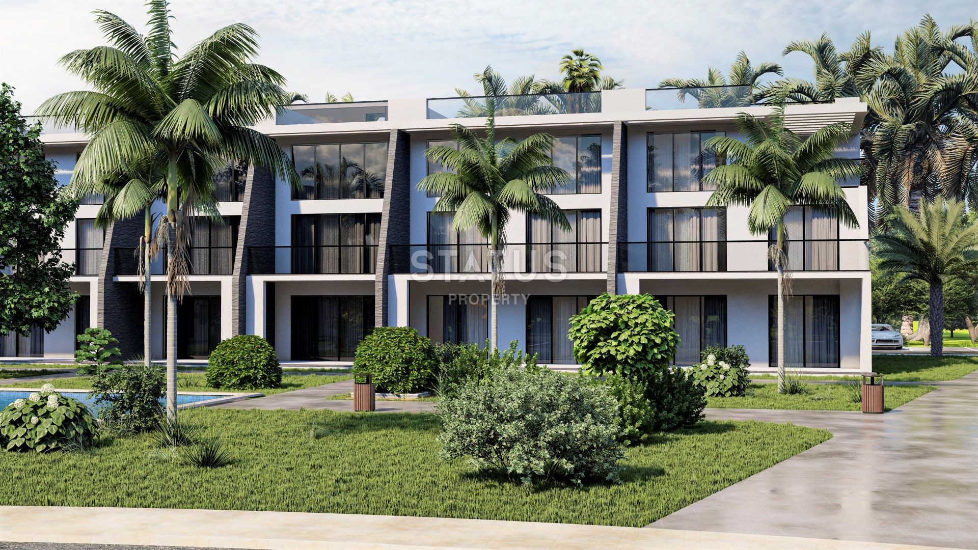 Three-room apartment 88 m? with a large balcony 850 meters from the beach "Long Beach" фото 32