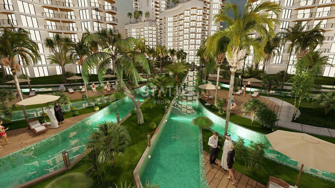 Двухкомнатная квартира 54 м? в самом роскошном и новом комплексе на берегу моря фото 3