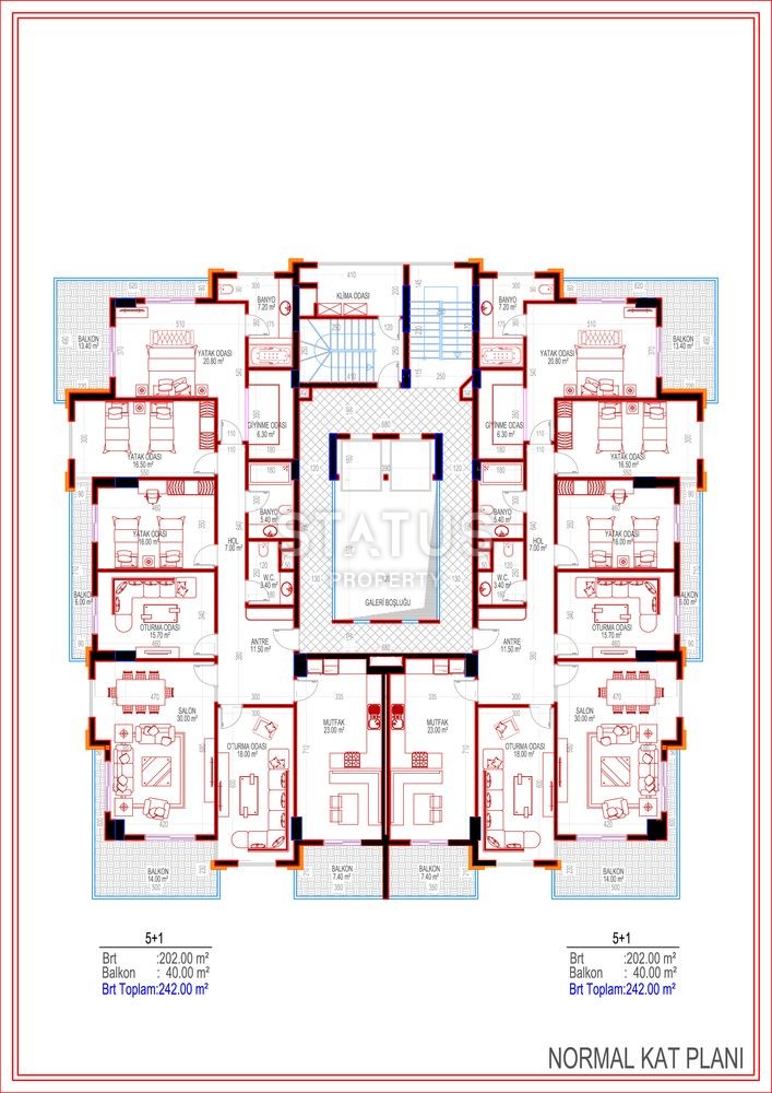 Комплекс в центре города с большими квартирами и красивыми видами фото 12