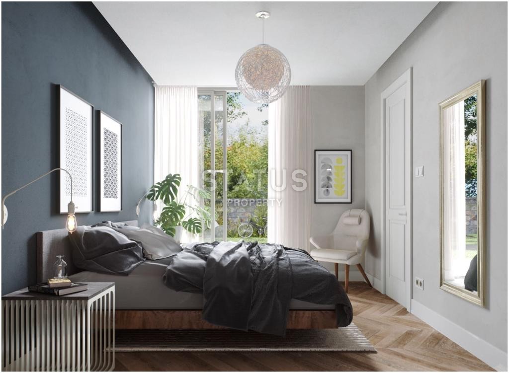 Двухкомнатная квартира (49 м?) в новом комплексе с видом на море и горы  фото 7