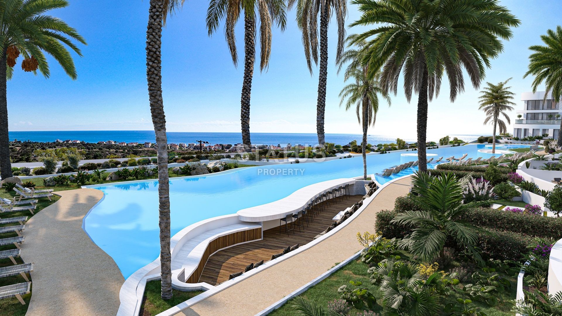 Three-room apartment 78.25 m? in a luxury complex in Iskele фото 8