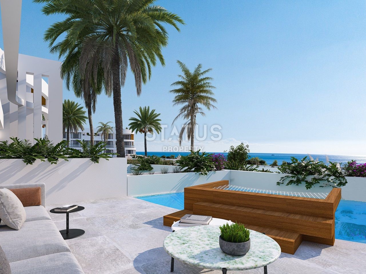 Three-room apartment 78.25 m? in a luxury complex in Iskele фото 10