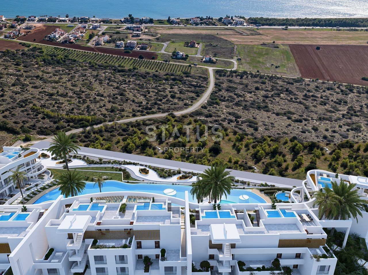 Three-room apartment 78.25 m? in a luxury complex in Iskele фото 11