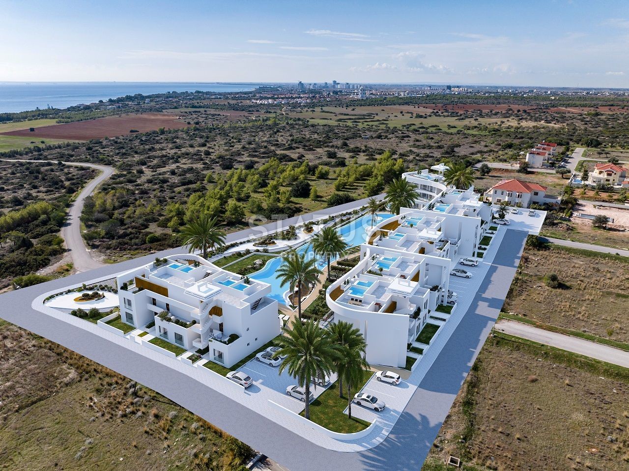 Three-room apartment 78.25 m? in a luxury complex in Iskele фото 15