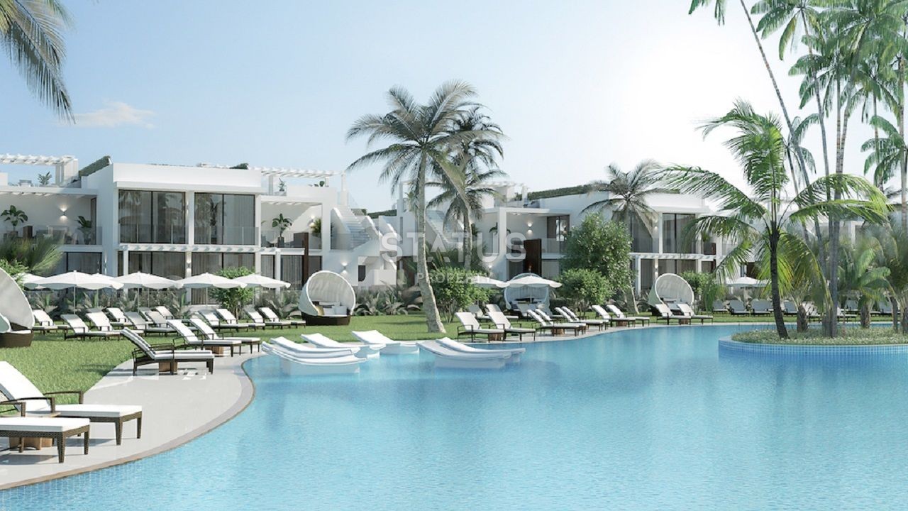 Трехкомнатная квартира 80 м2  с садом в новом роскошном комплексе рядом с морем фото 4