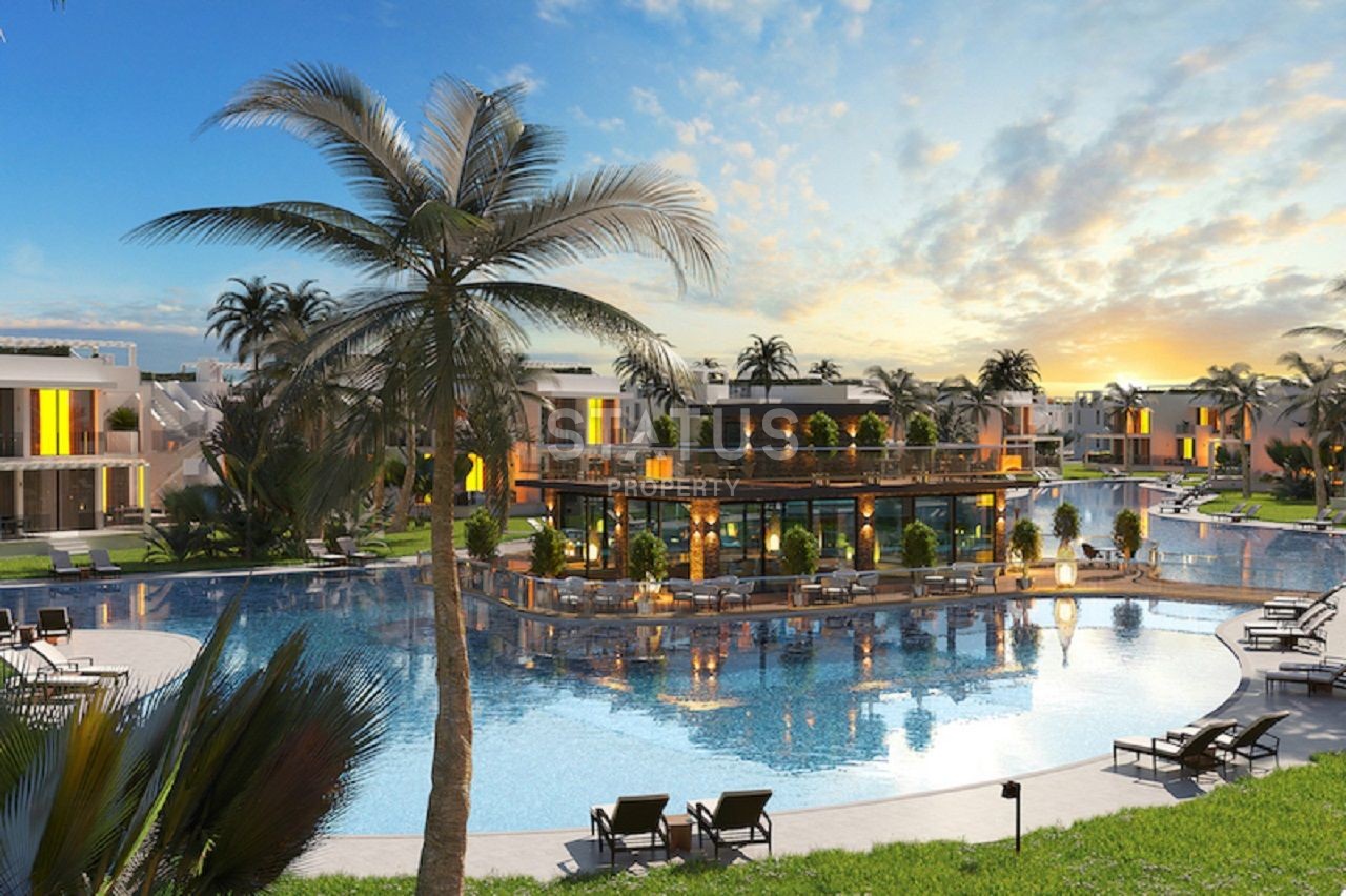 Трехкомнатная квартира 80 м2  с садом в новом роскошном комплексе рядом с морем фото 6