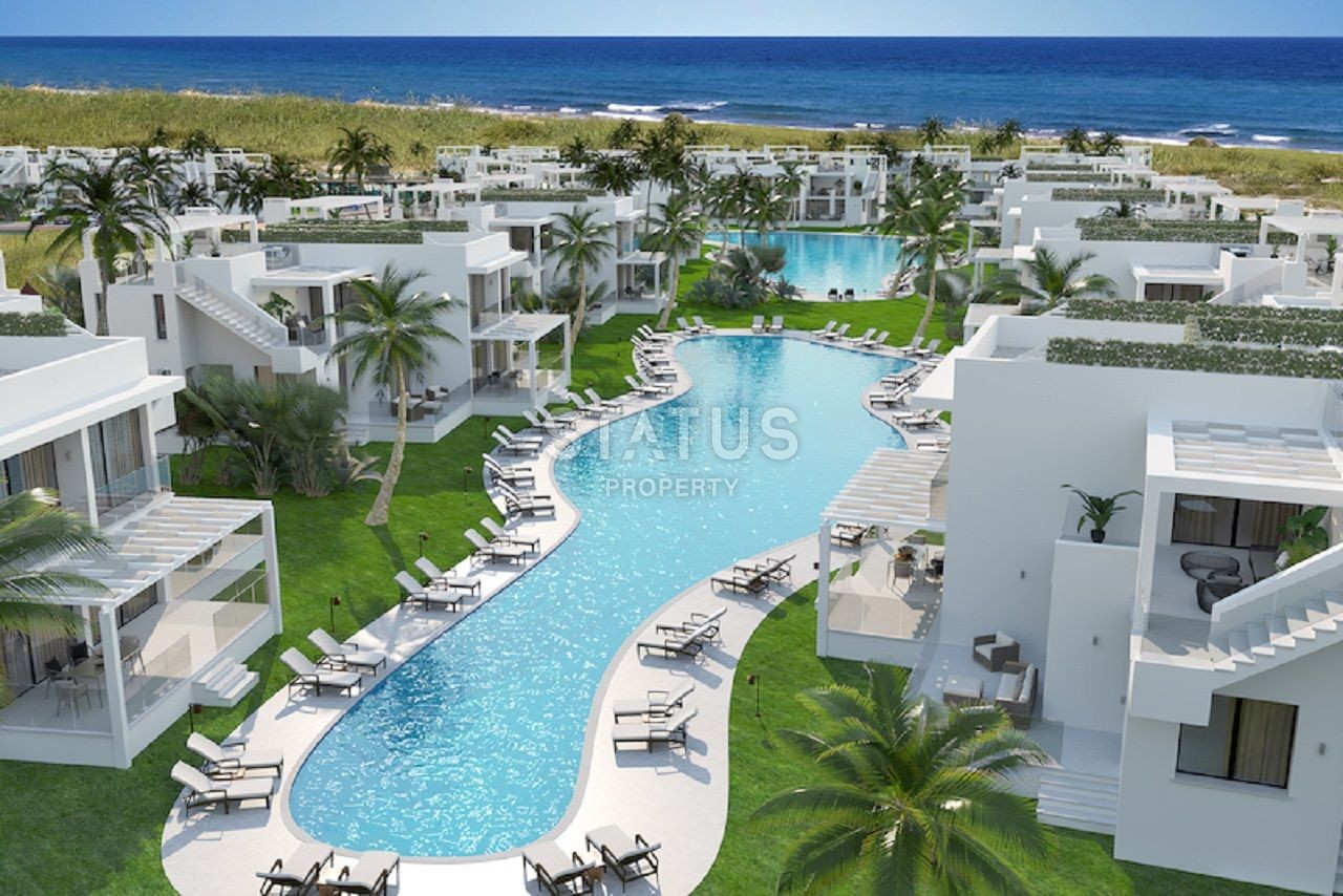 Трехкомнатная квартира 80 м2  с садом в новом роскошном комплексе рядом с морем фото 18