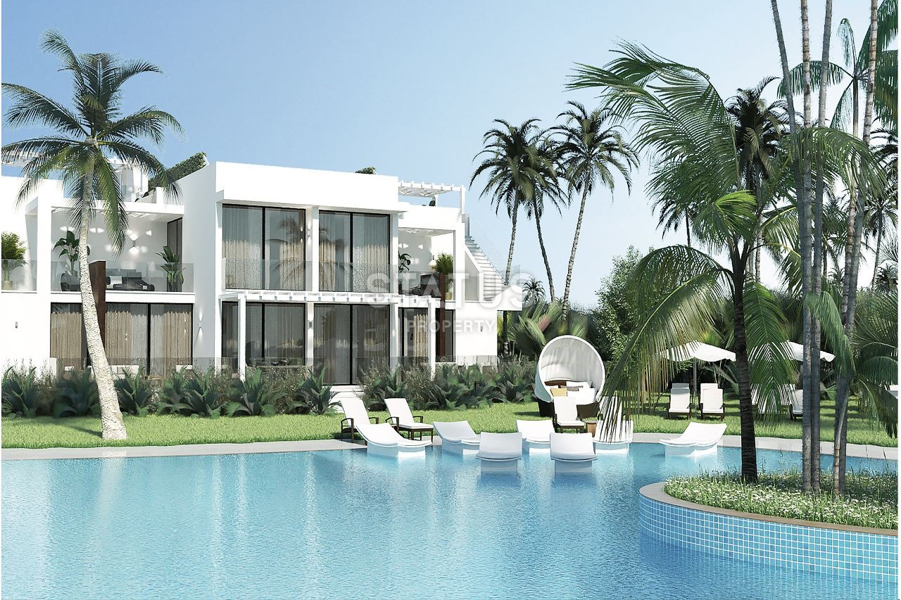 Трехкомнатная квартира 80 м2  с садом в новом роскошном комплексе рядом с морем фото 37