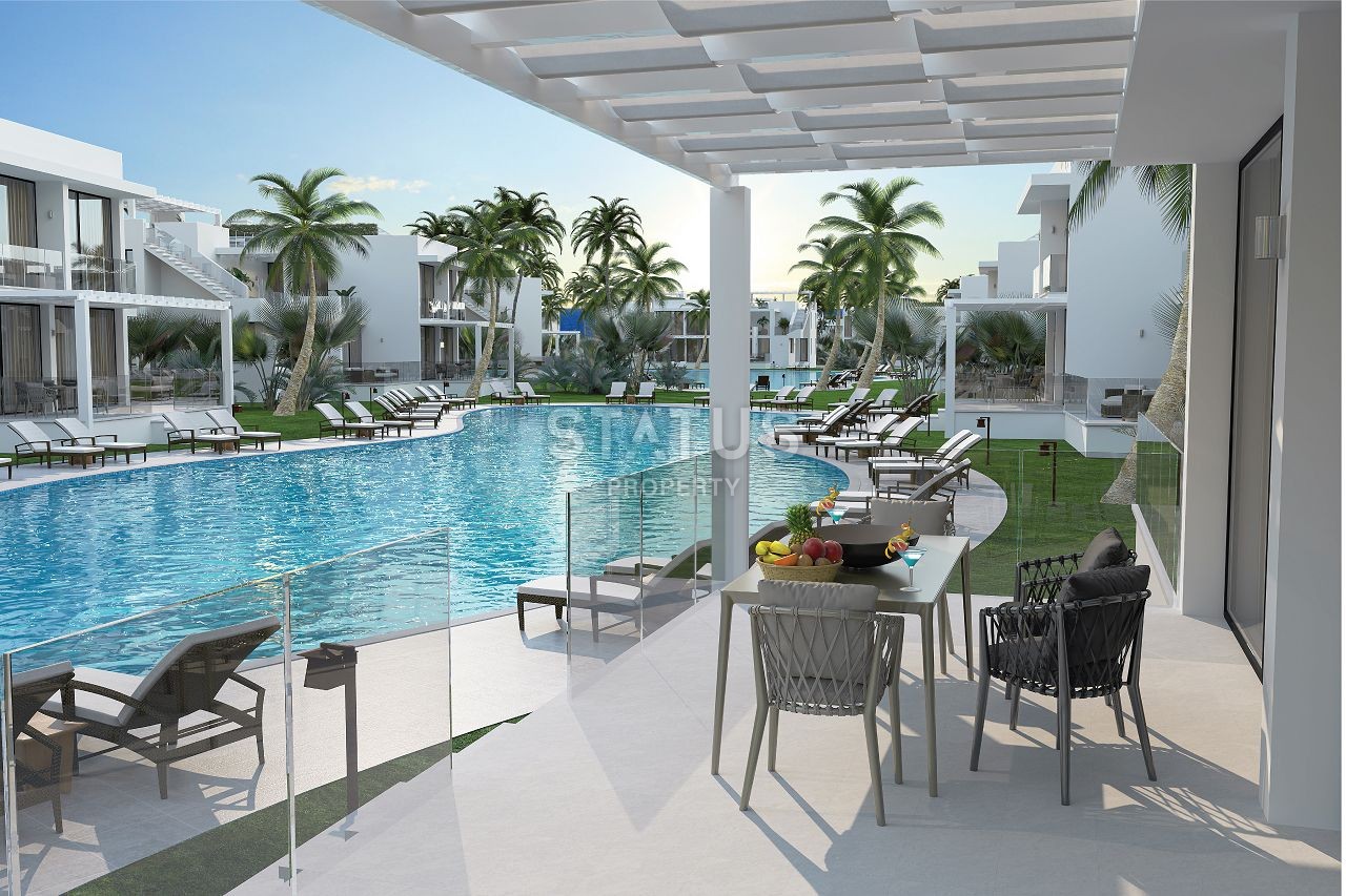 Трехкомнатная квартира 80 м2  с садом в новом роскошном комплексе рядом с морем фото 39