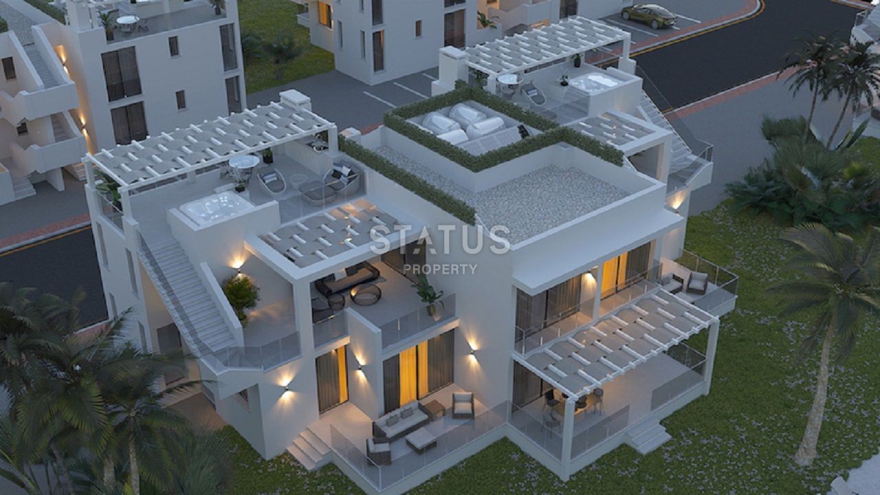 Трехкомнатная квартира Penthouse 90 м2 новом роскошном комплексе рядом с морем фото 15