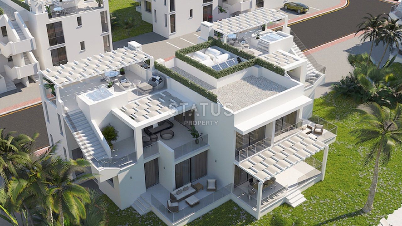 Трехкомнатная квартира Penthouse 90 м2 новом роскошном комплексе рядом с морем фото 16