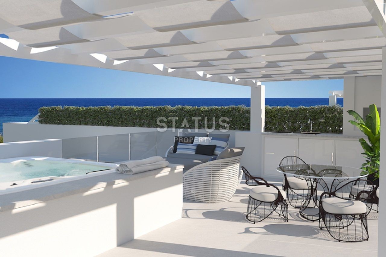 Трехкомнатная квартира Penthouse 90 м2 новом роскошном комплексе рядом с морем фото 21