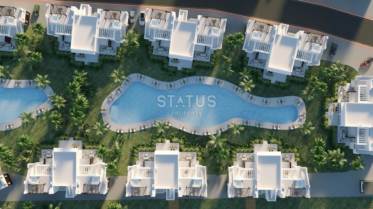 Трехкомнатная квартира Penthouse 90 м2 новом роскошном комплексе рядом с морем фото 24