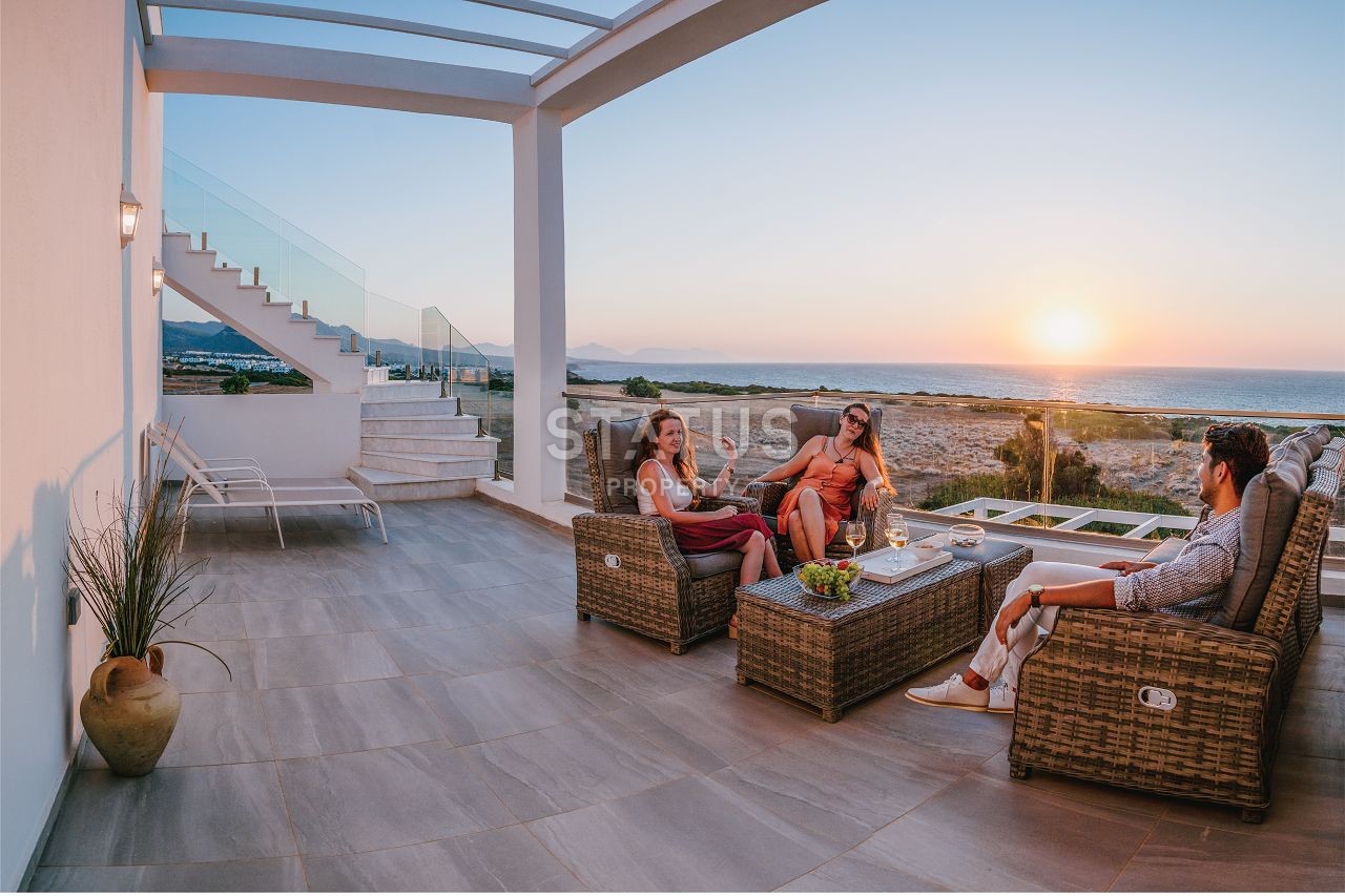 Трехкомнатная квартира Penthouse 90 м2 новом роскошном комплексе рядом с морем фото 34