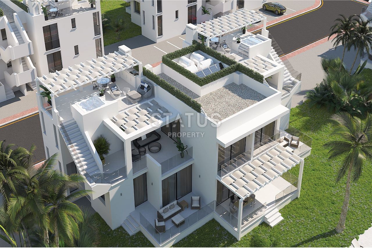 Трехкомнатная квартира Penthouse 90 м2 новом роскошном комплексе рядом с морем фото 40