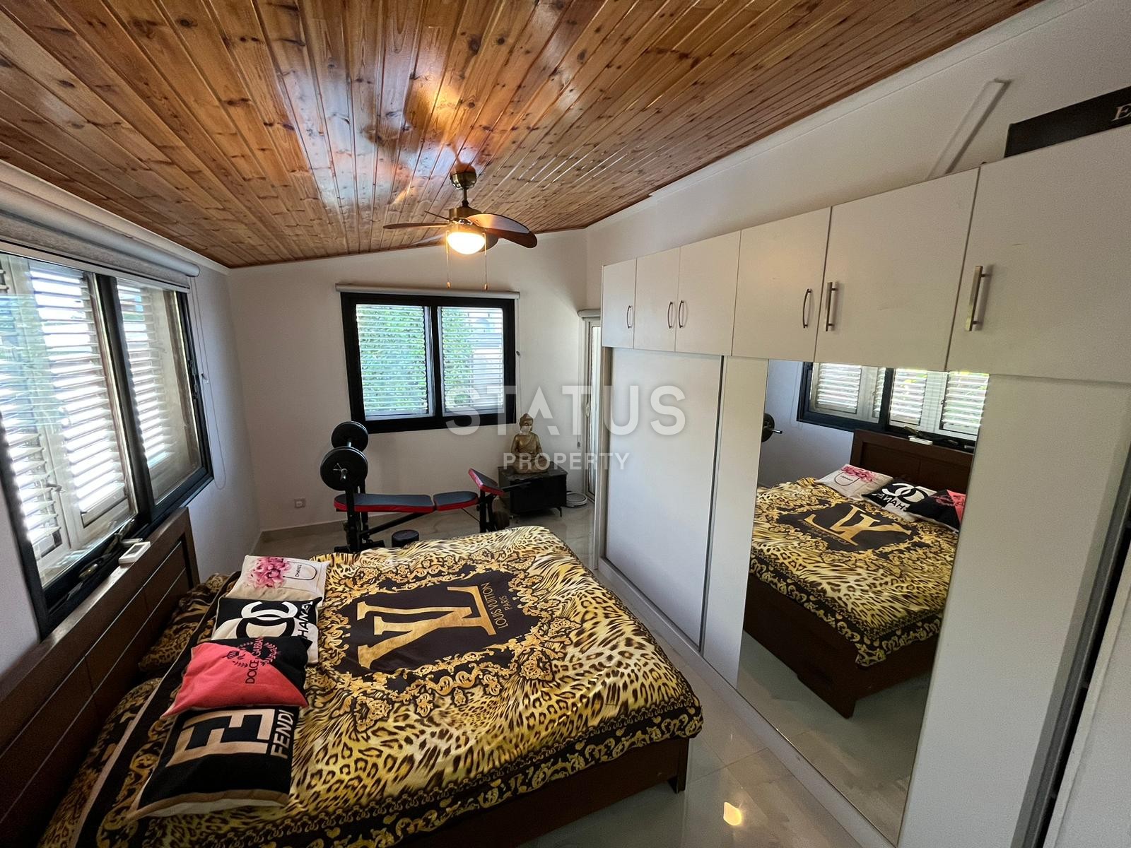 Готовая вилла (5+1) 225 м? в 200 метрах от пляжа фото 17