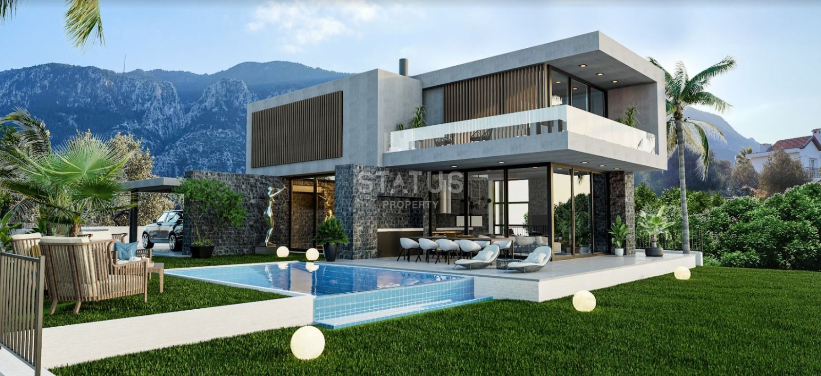 5-ти комнатная вилла 245 м? с бассейном в современном  комплексе в Лапте фото 5