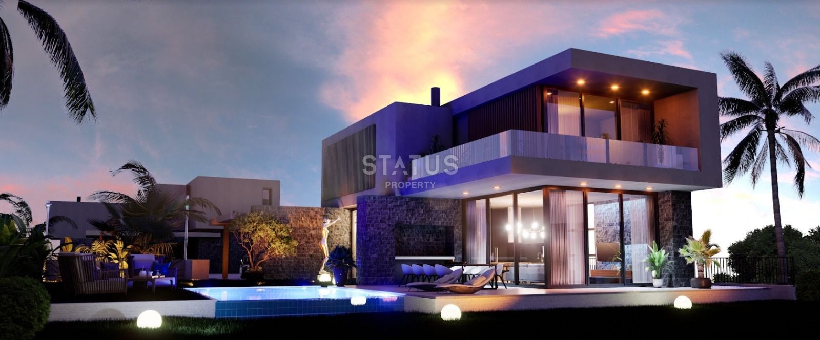 5-ти комнатная вилла 245 м? с бассейном в современном  комплексе в Лапте фото 12