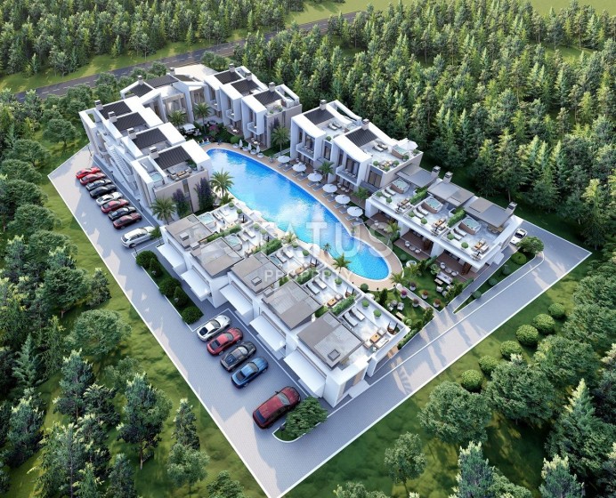 2-комнатные апартаменты 52,5 м? в 300 метрах от моря в красивом комплексе в Лапте фото 1