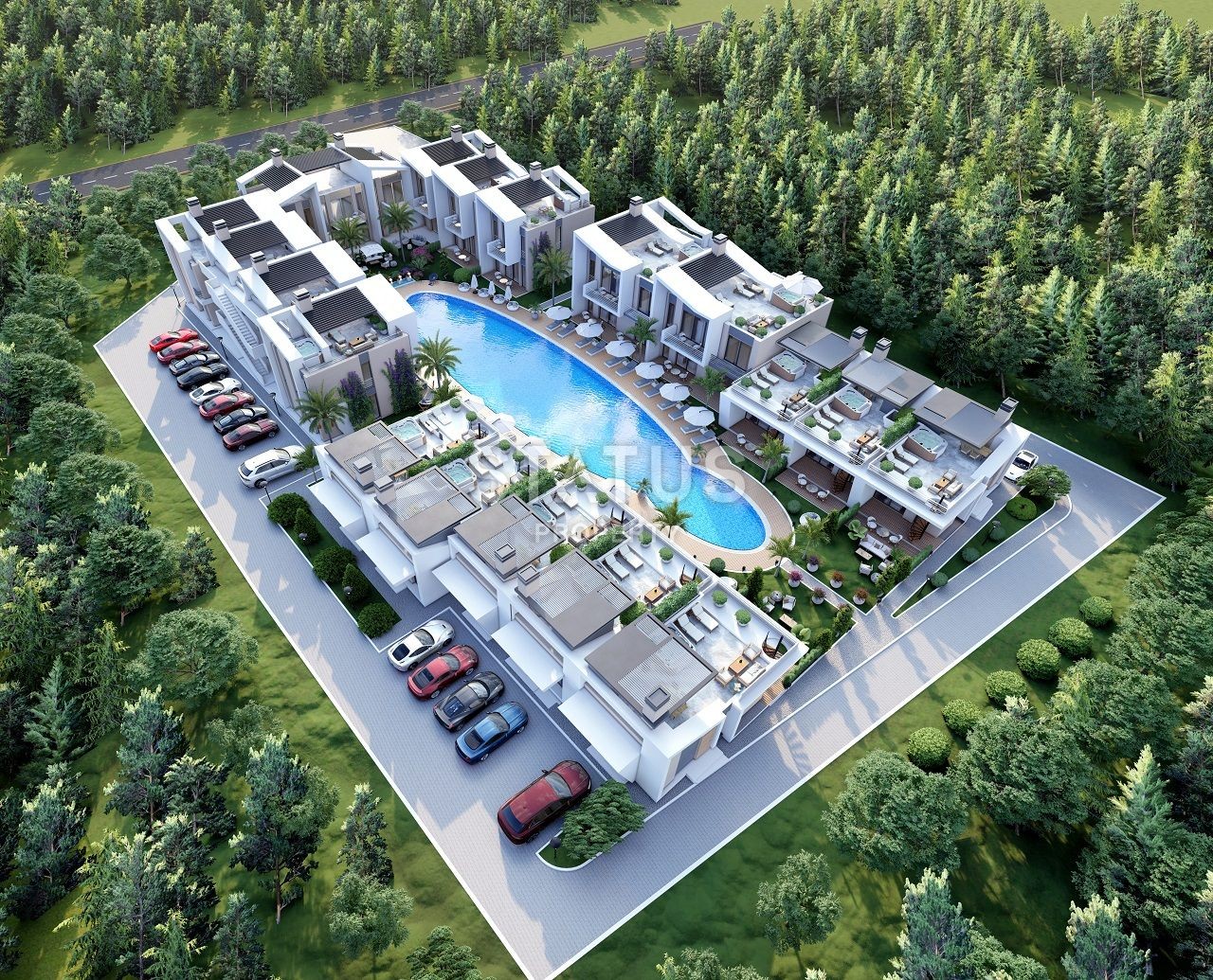 2-комнатные апартаменты 52,5 м? в 300 метрах от моря в красивом комплексе в Лапте фото 1