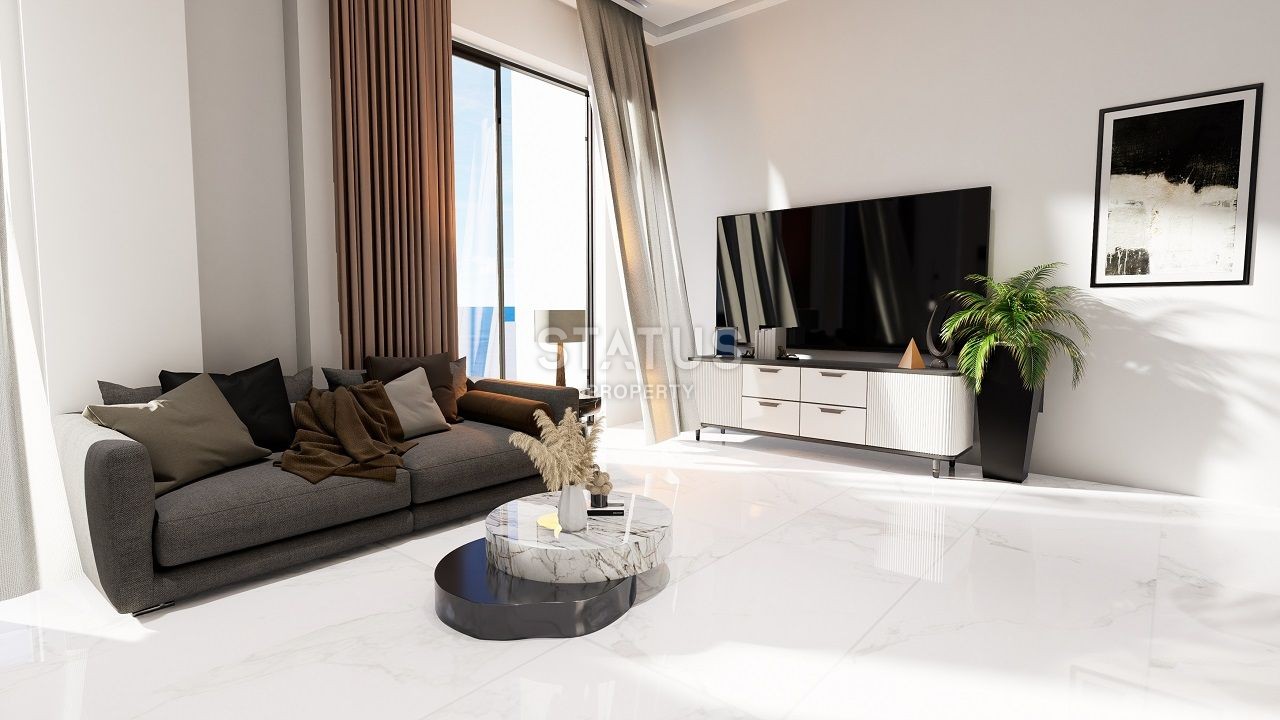 Квартира 1+1 (53 м2) с палисадником  в новом и  роскошном комплексе в Эсентепе фото 6