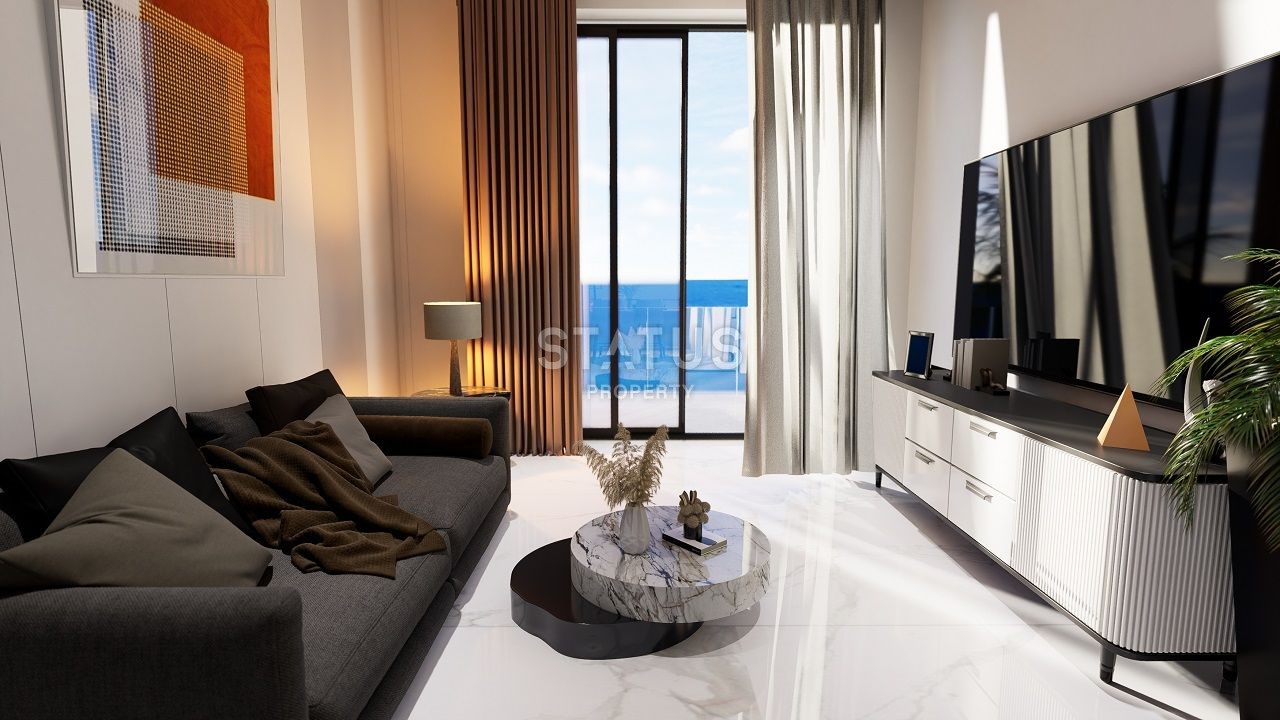 Квартира 1+1 (53 м2) с палисадником  в новом и  роскошном комплексе в Эсентепе фото 10