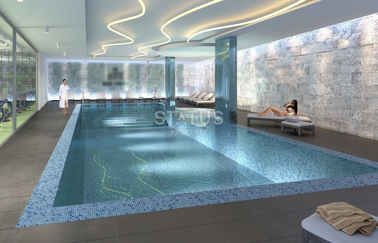 Двухкомнатная квартира 75 м? с балконом 7,8 м? в самом уникальном комплексе Искеле фото 6