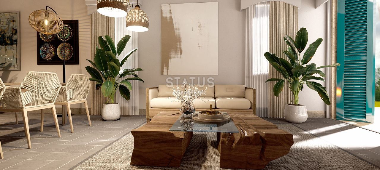 Бунгало 3+1 (187 м2) с бассейном в новом комплексе в Эсентепе фото 5