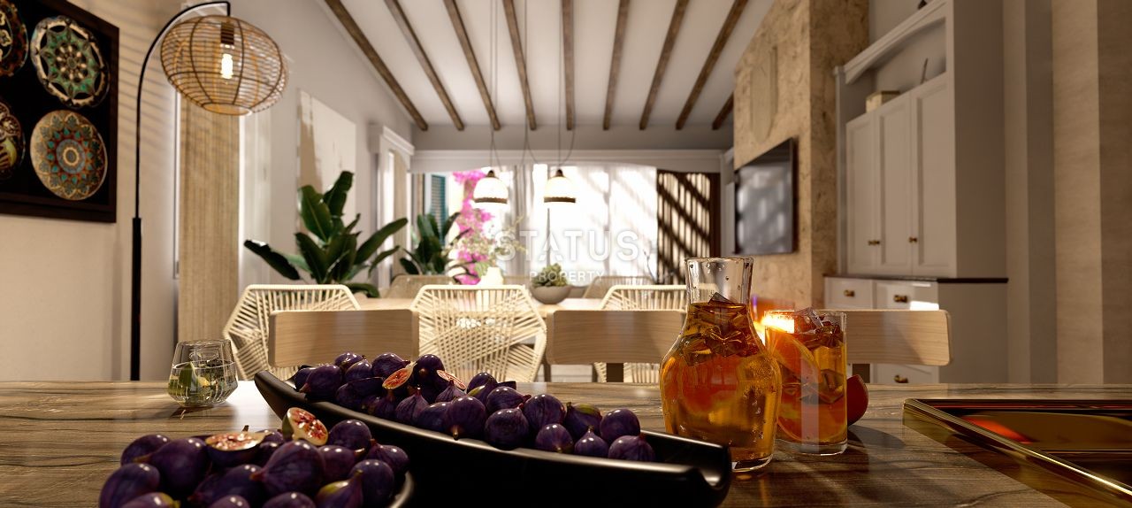 Бунгало 3+1 (187 м2) с бассейном в новом комплексе в Эсентепе фото 6