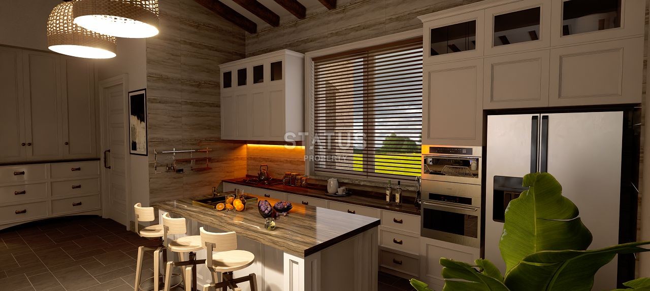 Бунгало 3+1 (187 м2) с бассейном в новом комплексе в Эсентепе фото 11