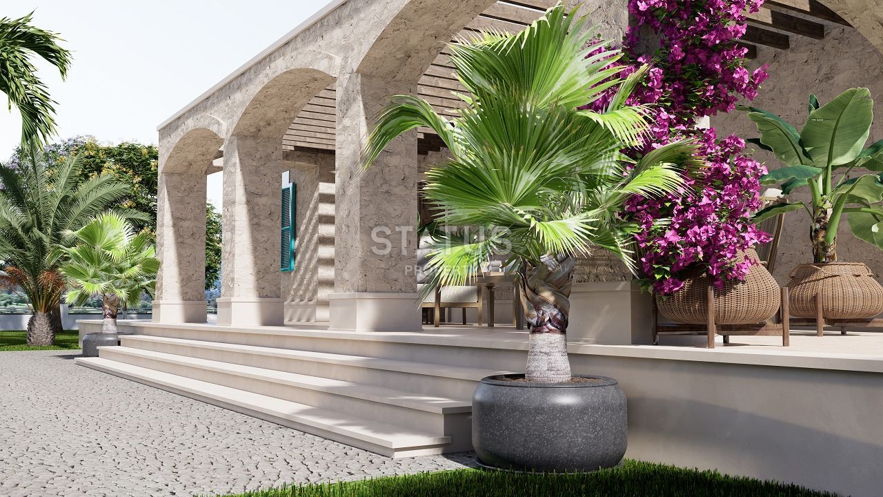 Бунгало 3+1 (187 м2) с бассейном в новом комплексе в Эсентепе фото 15