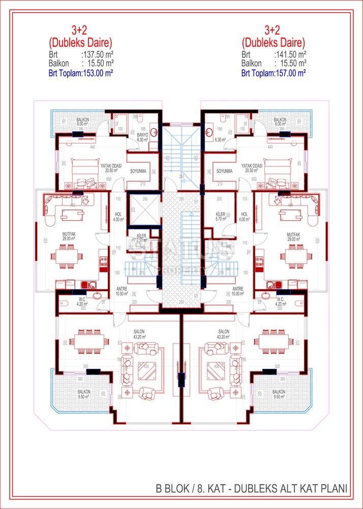 Комплекс в центре города с большими квартирами и красивыми видами фото 19