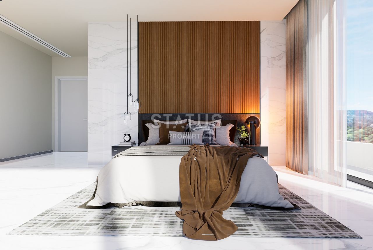 Villa 4+1 ( 382 m2) with a pool on the beach in Esentepe фото 4