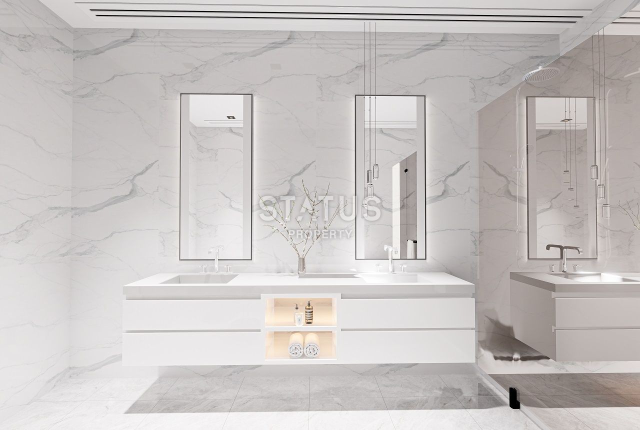 Villa 4+1 ( 382 m2) with a pool on the beach in Esentepe фото 26