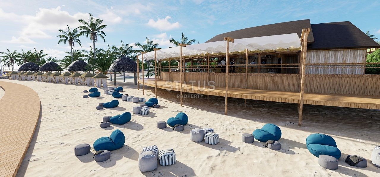 Villa 4+1 ( 382 m2) with a pool on the beach in Esentepe фото 28