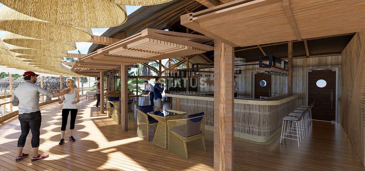 Villa 4+1 ( 382 m2) with a pool on the beach in Esentepe фото 31