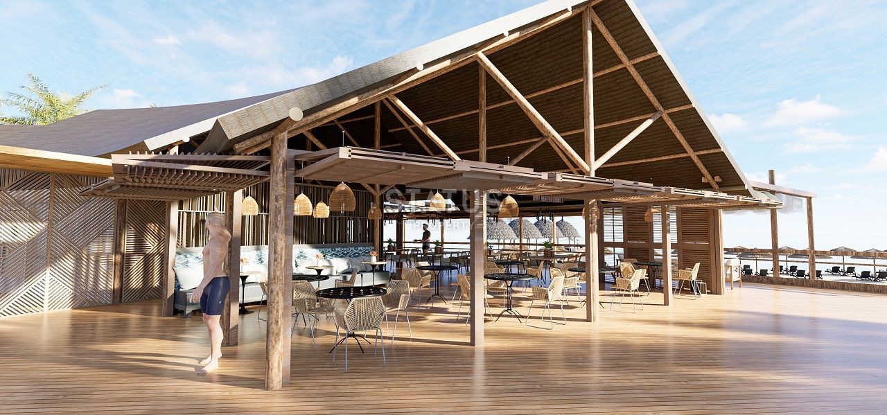 Villa 4+1 ( 382 m2) with a pool on the beach in Esentepe фото 33