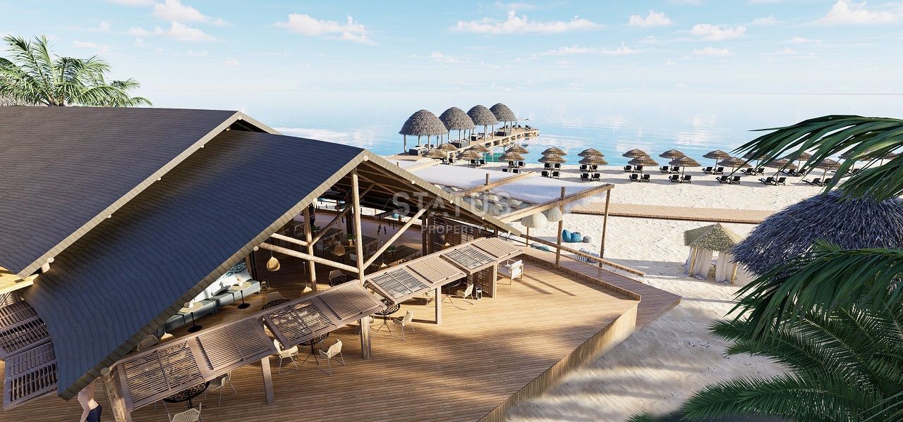 Villa 4+1 ( 382 m2) with a pool on the beach in Esentepe фото 34