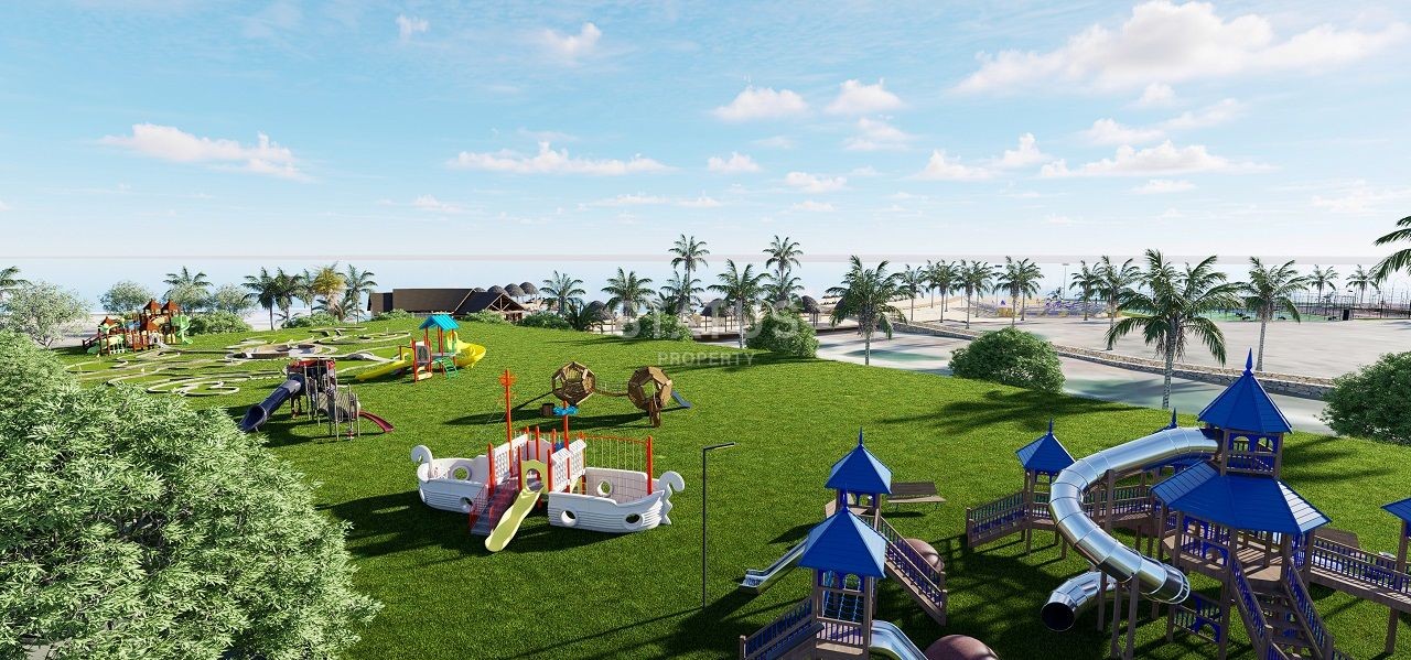 Villa 4+1 ( 382 m2) with a pool on the beach in Esentepe фото 36